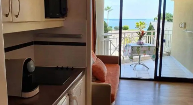 Studio Vue mer et Piscine Climatisation Wifi