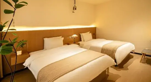 Двухместный семейный люкс Jingdezhen Ruchu Hostel (Tao Xichuan Creative Plaza)