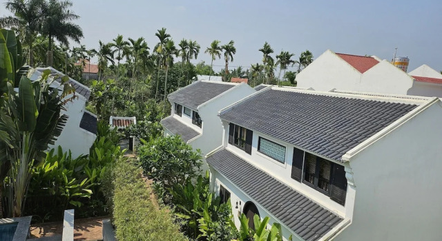 Семейный номер Standard Дуплекс с видом на сад Nghé Garden Resort Hội An