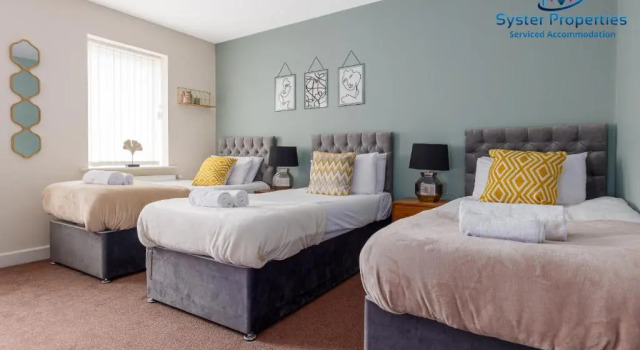 Коттедж Syster Properties Serviced Accommodation Leicester 5 Bedroom House Glen View