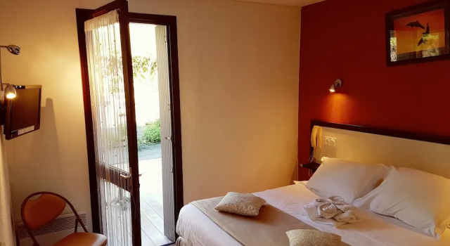 Двухместный номер Standard Цокольный этаж Hôtel Les Gabarres