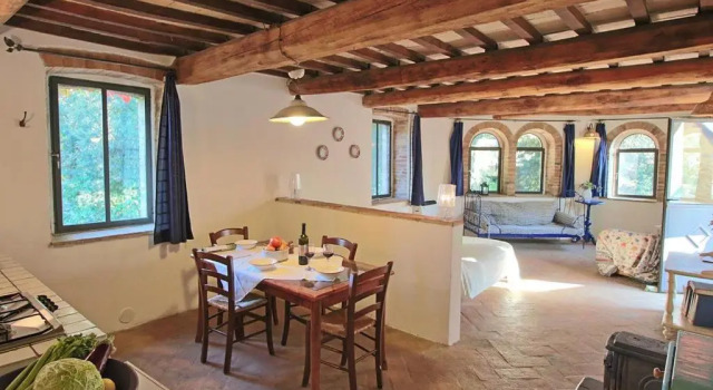 Апартаменты с красивым видом из окна Agriturismo Le Vigne di Pace