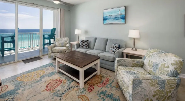 Gulf Dunes 604 - Shoreline Chic, Забронировать Отель Отели Форт-Уолтон-Бич с парковкой, рядом с Пирс на острове Окалооса, Парковка