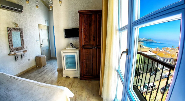 Номер Deluxe Пентхаус с видом на море Villa Fanti