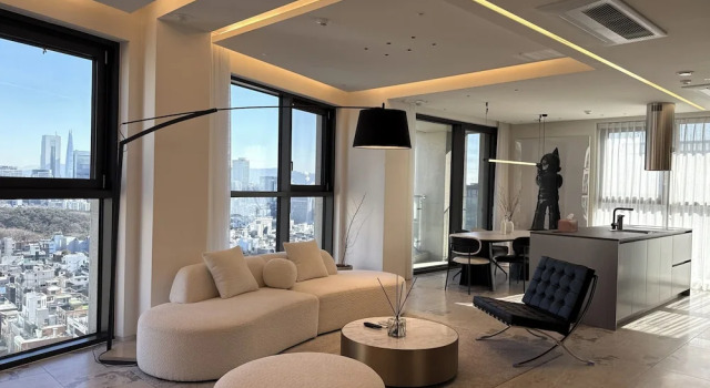 Номер Luxury Caelum Black Gangnam Luxury Residence 카일룸블랙 강남 럭셔리 레지던스