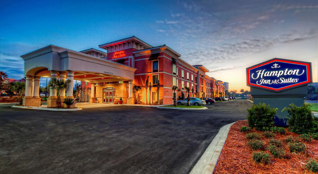 Четырёхместный номер Standard с видом на залив Hampton Inn & Suites Destin
