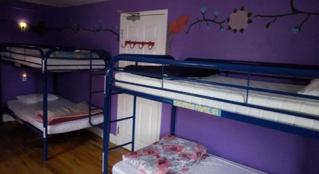 Кровать в общем номере (женский номер) Ottawa Backpackers Inn
