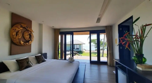 Номер Deluxe с балконом и с видом на море Plub Pla Koh Mak Retreat