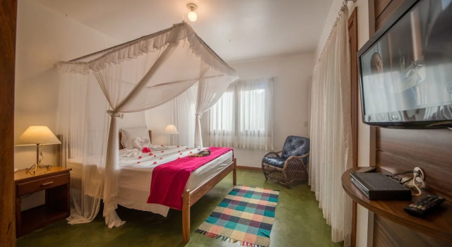 Апартаменты Standard c 1 комнатой с балконом Residence Pé na Areia