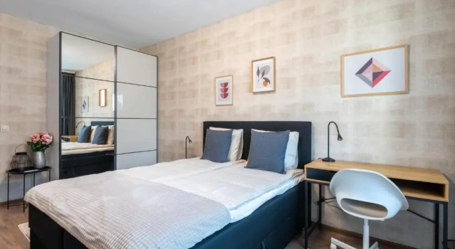Апартаменты New Stylish 1-bedroom Flat in Business District
