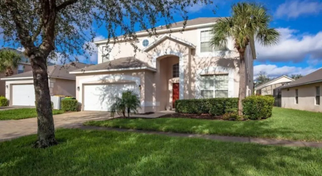 Emerald Island - 7bd/4.5ba Pool Home - #7ei565, Book Feriehus Hoteller i Four Corners med pool, Swimmingpool
