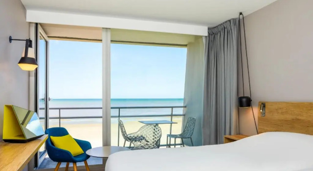 Двухместный номер Standard с балконом и с видом на море ibis Thalassa Le Touquet