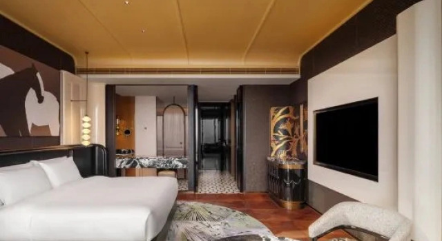 Номер Deluxe Guangzhou Panyu Wanbo Elegant Hotel