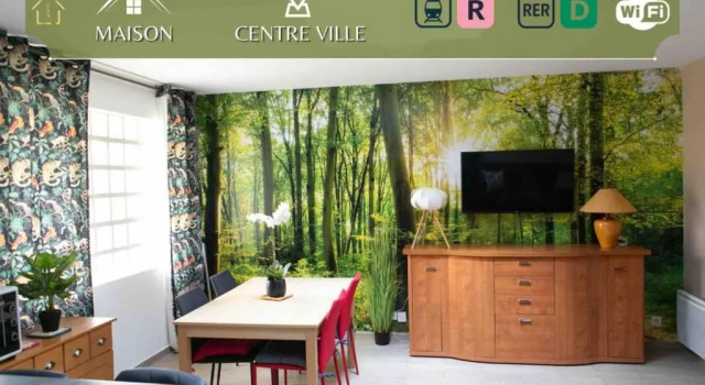 Коттедж La Maison Safari à Melun - Confort & Lumineuse