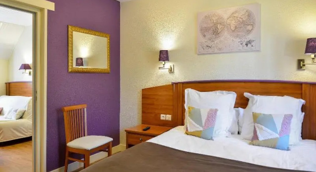 Семейный номер Standard Logis Auberge De Launay
