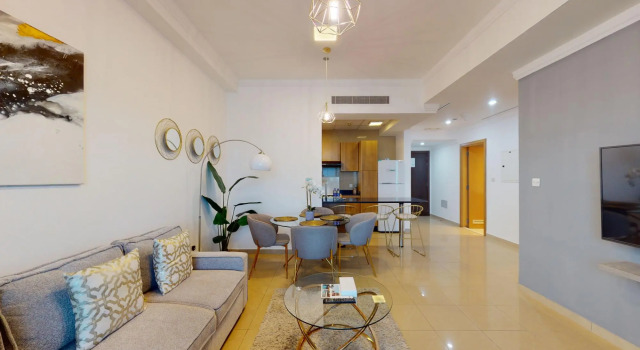 Dubai Marina - Marina Crown 2309, Забронировать Отель Дубай-Марина , рядом с Jumeirah Palm Tram Station