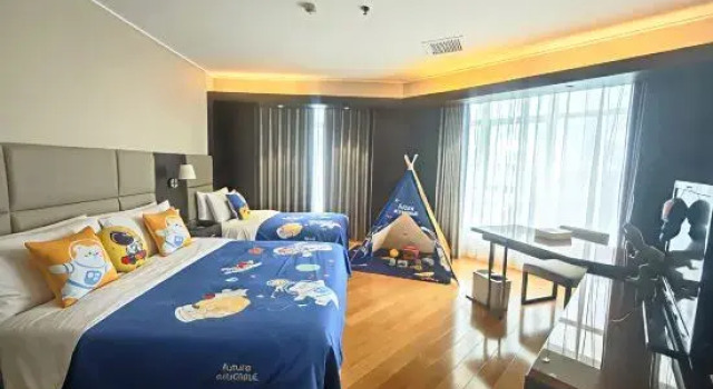 Rodzinny suite Parkyard Hotel Jiaxing (Nanhu Scenic Area Branch)