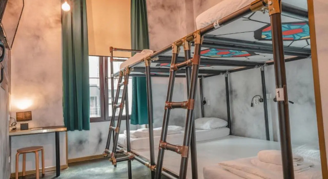 Bett im Wohnheim Chillout Hostel Zagreb