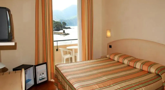 Двухместный номер Standard с балконом и с видом на море Hotel Elena