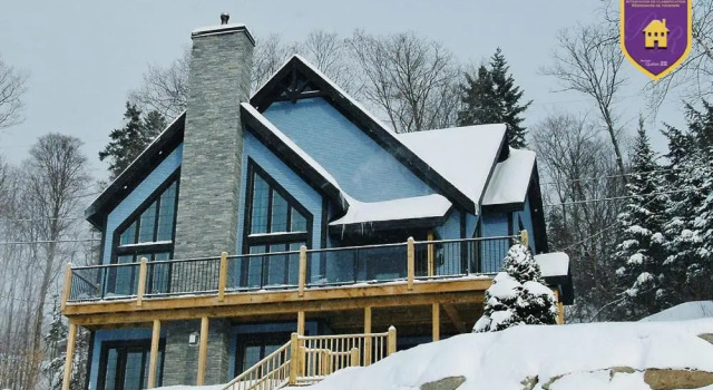 Chalets Alpins - 19 Chemin Blanc, Брондау Шале Ste Petronille Ile d'Orleans