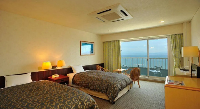 Двухместный номер Standard с видом на море Ibusuki Seaside Hotel