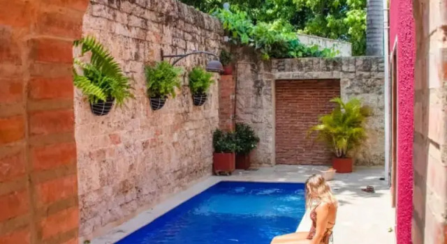 Hotel Casa Castel, Boek Hotel Hotels in Cartagena met parkeren, Parkeren