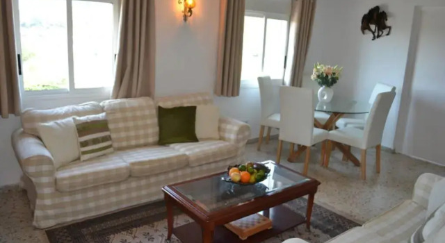 Fabulous refurbished apartment above private villa