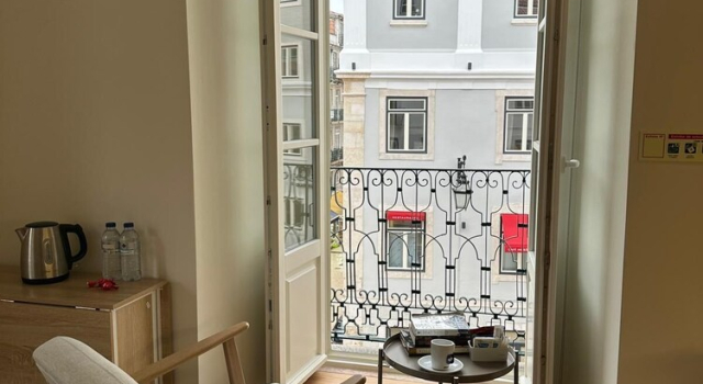 Апартаменты c 1 комнатой с видом на город Rossio Garden Suites