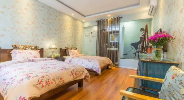 Семейный люкс с 4 комнатами MUYE  homestay