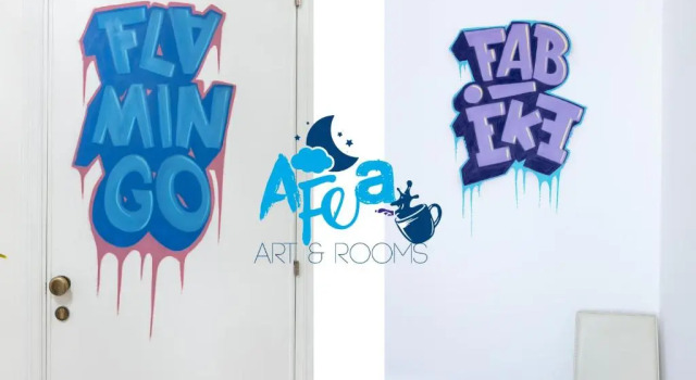 Двухместный номер Standard с балконом Afea Art & Rooms