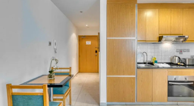 Двухместная студия Классик Grand Heights Dubai Hotel Apartments
