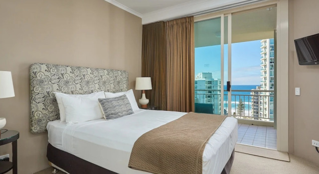 Апартаменты Superior c 1 комнатой с балконом и с видом на океан Maldives Resort Main Beach, Gold Coast