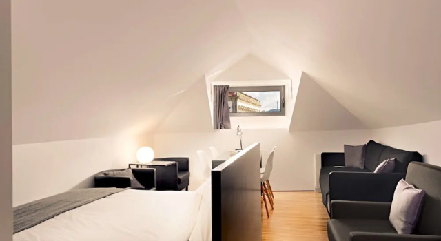 Студия Superior с видом на город Cathedral Design Apartments