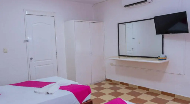 Двухместный номер Standard OYO Hotel Marías,Aeropuerto Internacional de Chetumal