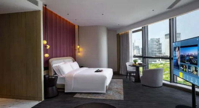 Люкс с видом на реку Mehood Elegant Hotel Shaoxing Shangyu