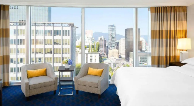 Двухместный номер Low Floor (not guaranteed) Sheraton Vancouver Wall Centre