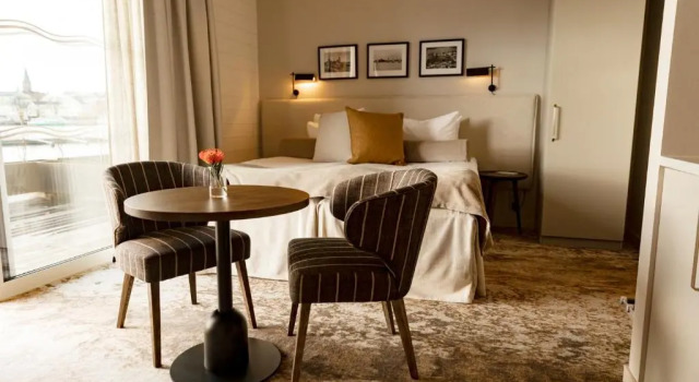 Одноместный номер Standard с видом на море Slottsholmen Hotell och Restaurang