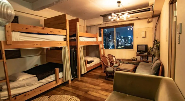 Семейный номер Standard Riverside HOSTEL CHILLAX Namba