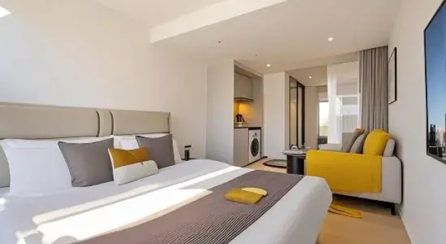 Семейный люкс Yushe International Hotel - Pazhou Convention and Exhibition Center, Haizhu District, Guangzhou - Exclusive for the Canton Fair