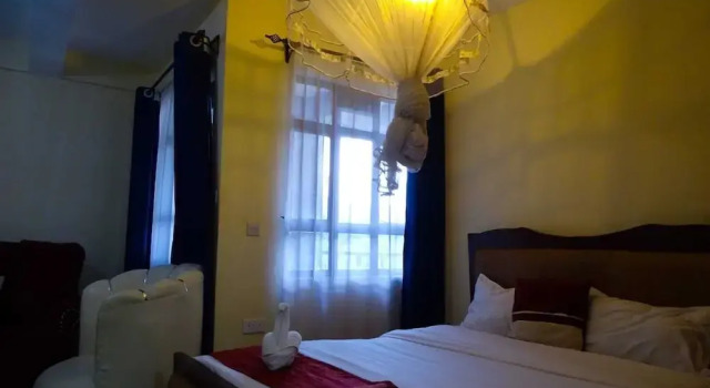 Deluxe lakosztály a városra néző kilátással és erkéllyel Lux Suites PGS Plaza Apartments Nakuru