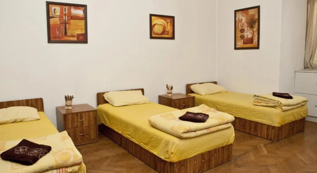 Cama em dormitório Hostel Mostel Sofia