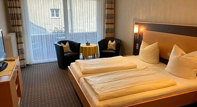 Номер Standard с балконом Hotel Moselterrasse