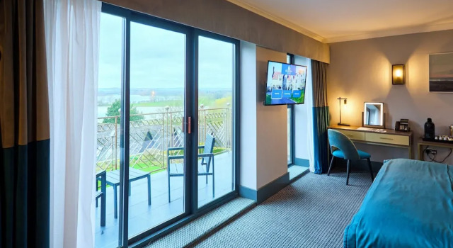 Двухместный номер Standard с балконом и с видом на озеро Rutland Hall Hotel & Spa