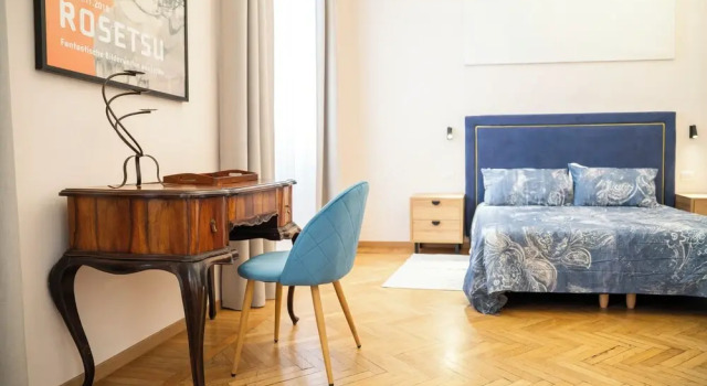 Номер Deluxe с балконом и с видом на город Five Suites Mantellate 9