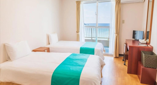 Номер Standard TWIN LINE HOTEL YANBARU OKINAWA JAPAN Formerly Okinawa Suncoast Hotel