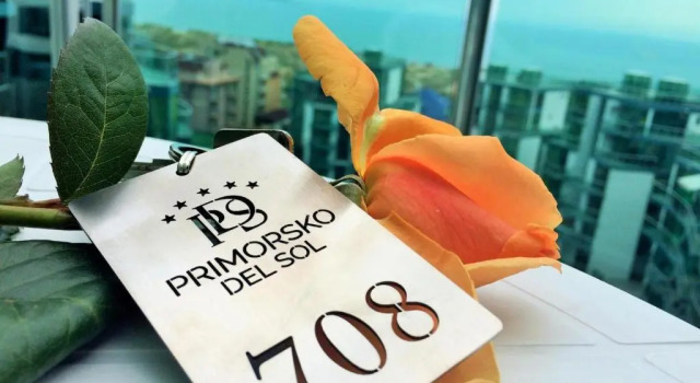 Двухместный номер Standard с видом на море Hotel Primorsko Del Sol