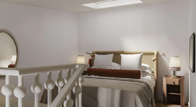 Полулюкс Дуплекс Château des Fleurs Hôtel & Spa Paris