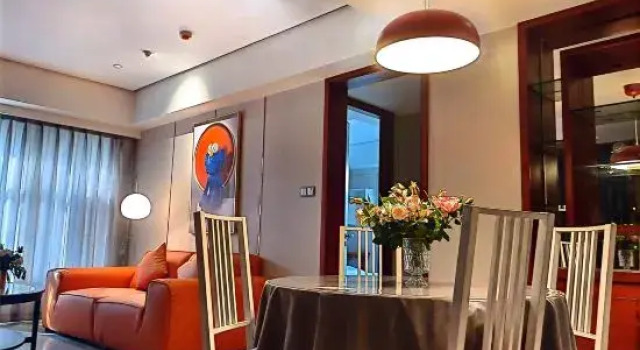 Люкс Deluxe WIFC Taikoo Yunxuan International Apartment (Chunxi Road West International Financial Center Branch)