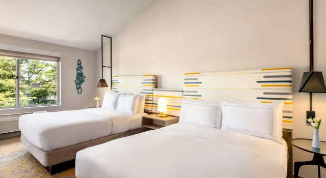 Номер Standard DoubleTree by Hilton Campbell - Pruneyard Plaza