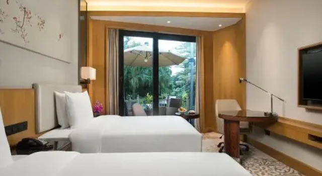 Номер Deluxe с видом на внутренний двор Xiamen C&D Hotel